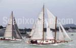 ID 5993 ARCTURUS (right) racing during the 2010 Auckland Anniversary Day Regatta.